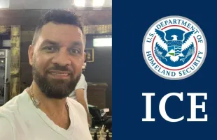 Haitian businessman Dimitri Vorbe arrested by ICE in Miami. (Image by Facebook/Dimitri Vorbe, Facebook/Immigration And Customs Enforcement (ICE))
