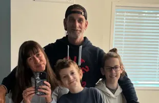 Zuza Beine and her family (Image via Instagram/@dagmarabeine)