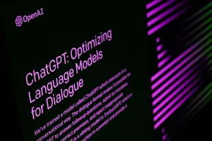 LONDON, ENGLAND - FEBRUARY 03: In this photo illustration, the welcome screen for the OpenAI "ChatGPT" app is displayed on a laptop screen on February 03, 2023 in London, England. OpenAI, whose online chatbot ChatGPT made waves when it was debuted in December, announced this week that a commercial version of the service, called ChatGPT Plus, would soon be available to users in the United States. (Photo by Leon Neal/Getty Images)