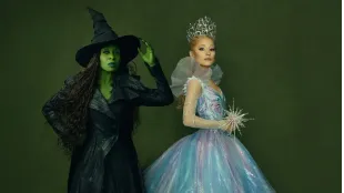 Cynthia Erivo as Elphaba and Ariana Grande as Glinda in Wicked: For Good via @universalpicsau