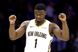 Zion Williamson’s Transformation Sparks Debate (Photo by Tim Nwachukwu/Getty Images)