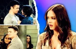 Clockwise from topleft, Xander, Sarah, Stephanie, Sophia, Johnny and Chanel on Days of Our Lives