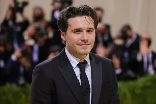 NEW YORK, NEW YORK - SEPTEMBER 13: Brooklyn Beckham attends The 2021 Met Gala Celebrating In America: A Lexicon Of Fashion at Metropolitan Museum of Art on September 13, 2021 in New York City. (Photo by Theo Wargo/Getty Images)