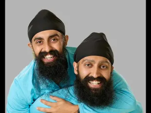 Jag and Jas Baines (Image via Instagram/@theamazingrace)