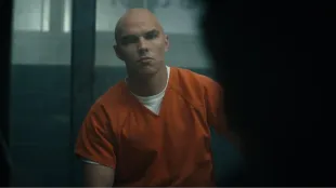 Nicholas Hoult as Lex Luthor in Peacemaker season 2 episode 6. (HBO Max)