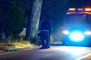 Bike accident (Image via Getty)