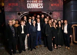  Cast and crew of "House Of Guinness" attend the "House Of Guinness" London Premiere at Picturehouse Central on September 23, 2025 in London, England. (Photo by Gareth Cattermole/Getty Images)