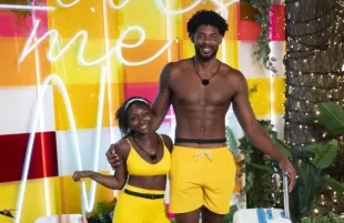 Kay Kay and Chris from Love Island Games season 2 (Image via Instagram/@loveislandusa)