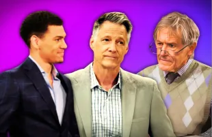 Tyler Joseph Andrews, Matthew Ashford and Miles Anderson on Days of Our Lives