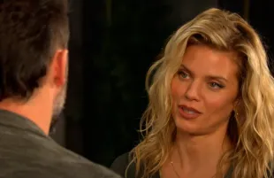Cat Greene talking to Chad DiMera (Image via YouTube / Days of Our Lives)