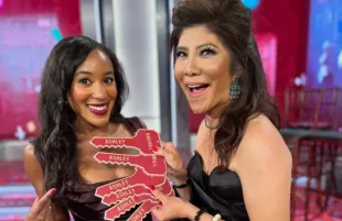 Ashley Hollis with Big Brother 27 host Julie Chen Moonves (Image via Instagram/@ashleyhollis_)