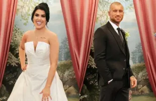 Maeve and Joe from Married At First Sight UK season 10 (Image via Channel 4)