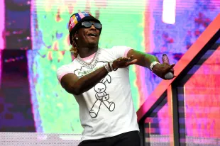 PHILADELPHIA, PENNSYLVANIA - SEPTEMBER 04: Young Thug performs during 2021 Made In America at Benjamin Franklin Parkway on September 04, 2021 in Philadelphia, Pennsylvania. (Photo by Kevin Mazur/Getty Images for Roc Nation)
