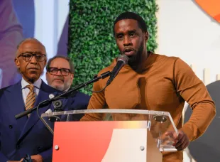 Sean "Diddy" Combs speaks during the Congressional Black Caucus Foundation Annual Legislative Conference National Town Hall on September 21, 2023 in Washington, DC. (Photo by Jemal Countess/Getty Images for Congressional Black Caucus Foundation)