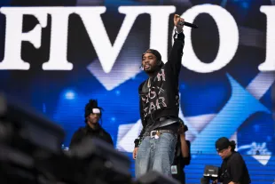 Fivio Foreign Expresses Disappointment Over Mafiathon 3 Invitation (Photo by Jason Koerner/Getty Images)