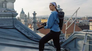 Tony and Ziva return to Paris on a mission to spy on the double agents who are framing them. Image source: Paramount+