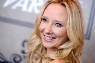 Actress Anne Heche arrives at Variety's Power of Women presented by Lifetime at the Beverly Wilshire Hotel (Image via Getty)