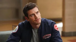 Jake Lockett as Sam Carver in Chicago Fire