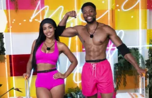 Andreina and Marvin from Love Island Games season 2 (Image via Instagram/@loveislandusa)
