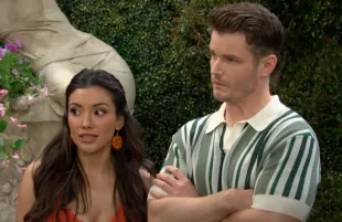 Audra Charles and Kyle Abbott (Image via YouTube / Y&R INSIDER)