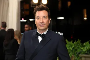 NEW YORK, NEW YORK - MAY 06: Jimmy Fallon attends The 2024 Met Gala Celebrating "Sleeping Beauties: Reawakening Fashion" at The Metropolitan Museum of Art on May 06, 2024 in New York City. (Photo by Dia Dipasupil/Getty Images)