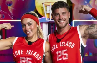Andrea and Josh from Love Island Games season 2 (Image via Instagram/@loveislandusa)