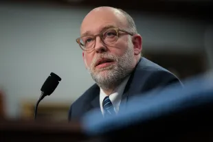 US Office of Management and Budget (OMB) Director Russell Vought. (Photo by Kayla Bartkowski/Getty Images)