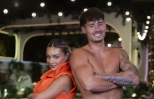 Lucinda and Isaiah from Love Island Games season 2 (Image via Instagram/@loveislandusa)