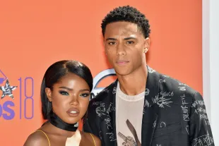 Keith Powers and Ryan Destiny first met in 2015 at a Teen Vogue party (Image via Getty)