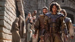 Michael Iskander as David in *House of David* season 2, streaming on Wonder Project inside Prime Video. Image courtesy Amazon MGM Studios.