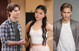 Remy, Luna and Will from The Bold and the Beautiful