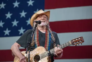 AUSTIN, TEXAS - JULY 04: Singer-songwriter Willie Nelson performs onstage with Willie Nelson and Family during the 46th Annual Willie Nelson 4th of July Picnic at Austin360 Amphitheater  on July 04, 2019 in Austin, Texas. (Photo by Rick Kern/WireImage for Shock Ink)