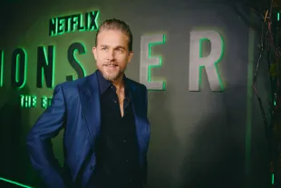 Charlie Hunnam attends the Monster: The Ed Gein Story NY Premiere at Paris Theater on September 30, 2025 in New York City. (Photo by Jenny Anderson/Getty Images for Netflix)