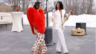 Lisa Barlow and Bronwyn Newport from The Real Housewives of Salt Lake City (Image via Bravo TV)