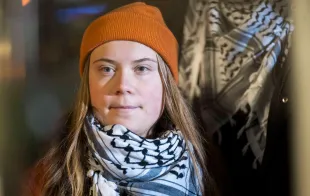 Greta Thunberg was previously arrested for the same reason in June this year (Image via Getty)