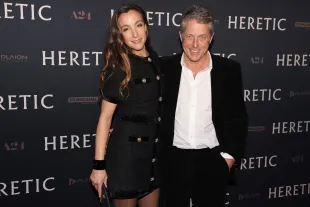Hugh Grant’s Wife and Taylor Swift’s Funny Revelation About Travis Kelce’s Mix-Up (Photo by Gerald Matzka/Getty Images)