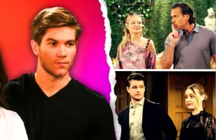 Clockwise from left, Noah, Sharon, Nick, Claire and Kyle on The Young and the Restless
