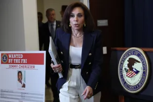 WASHINGTON, DC - AUGUST 12:  U.S. Attorney For Washington, DC Jeanine Pirro arrives for a press conference at the Patrick Henry Building on August 12, 2025 in Washington, DC. Pirro gave an update on DC crime and spoke on the indictment that was unsealed charging Haitian gang leader Jimmy Cherizier with conspiracy to violate U.S. sanctions.  (Photo by Win McNamee/Getty Images)