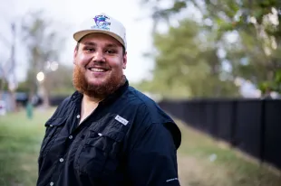 NASHVILLE, TENNESSEE - JUNE 08: Luke Combs attends night 1 of the 50th CMA Fest at Nissan Stadium on June 08, 2023 in Nashville, Tennessee. (Photo by John Shearer/Getty Images for CMA)