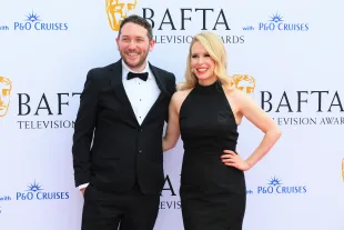 Jon Richardson and Lucy Beaumont (Image via Getty)
