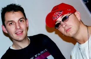 Tim Westwood and Eminem (Image via Instagram/@shadyverse)