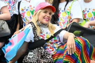 Paloma Faith attends the Pride In London 2025 Parade (Image via Getty)