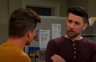 Leo Stark and Chad DiMera (Image via YouTube / Days of Our Lives)