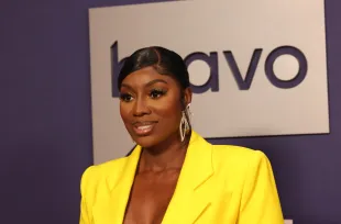 Wendy Osefo of "The Real Housewives of Potomac" television series attends BravoCon 2023 (Image  via Getty)