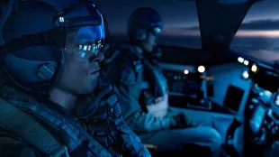 A scene from A House of Dynamite (Image via Netflix)