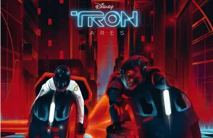 Tron: Ares poster via @disneystudios