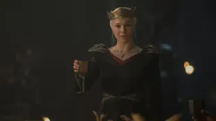 Emma D'Arcy as Queen Rhaenyra Targaryen in House of the Dragon