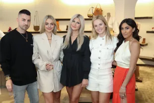 A lot of The Real Housewives' stars partnered with Tom Iierna (extreme left) for brand deals (Image via Getty)