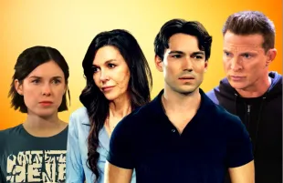 Willow, Anna, Michael and Jason from General Hospital