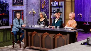 Halloween Baking Championship judges (Image via Instagram @foodnetwork)